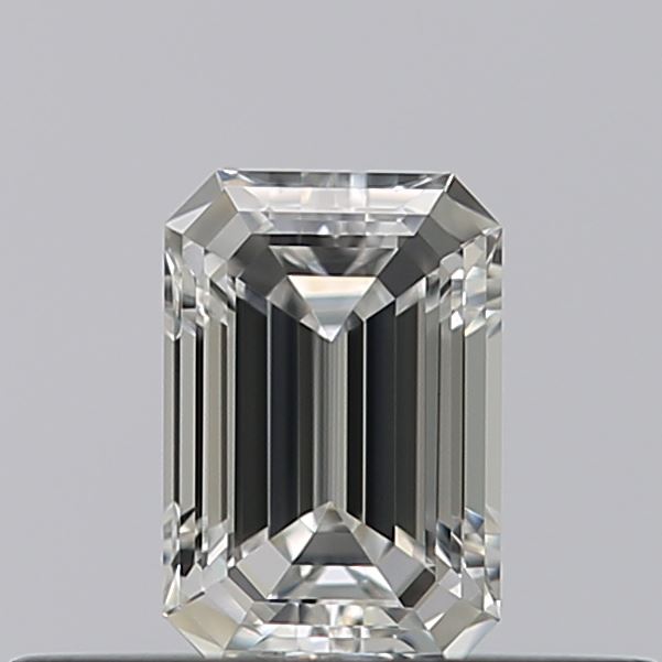 0.26 carat Emerald diamond D VVS2