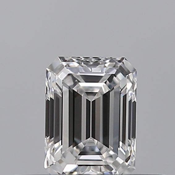 0.35 carat Emerald diamond D VVS2