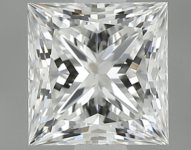 0.81 carat Princess diamond H VS2