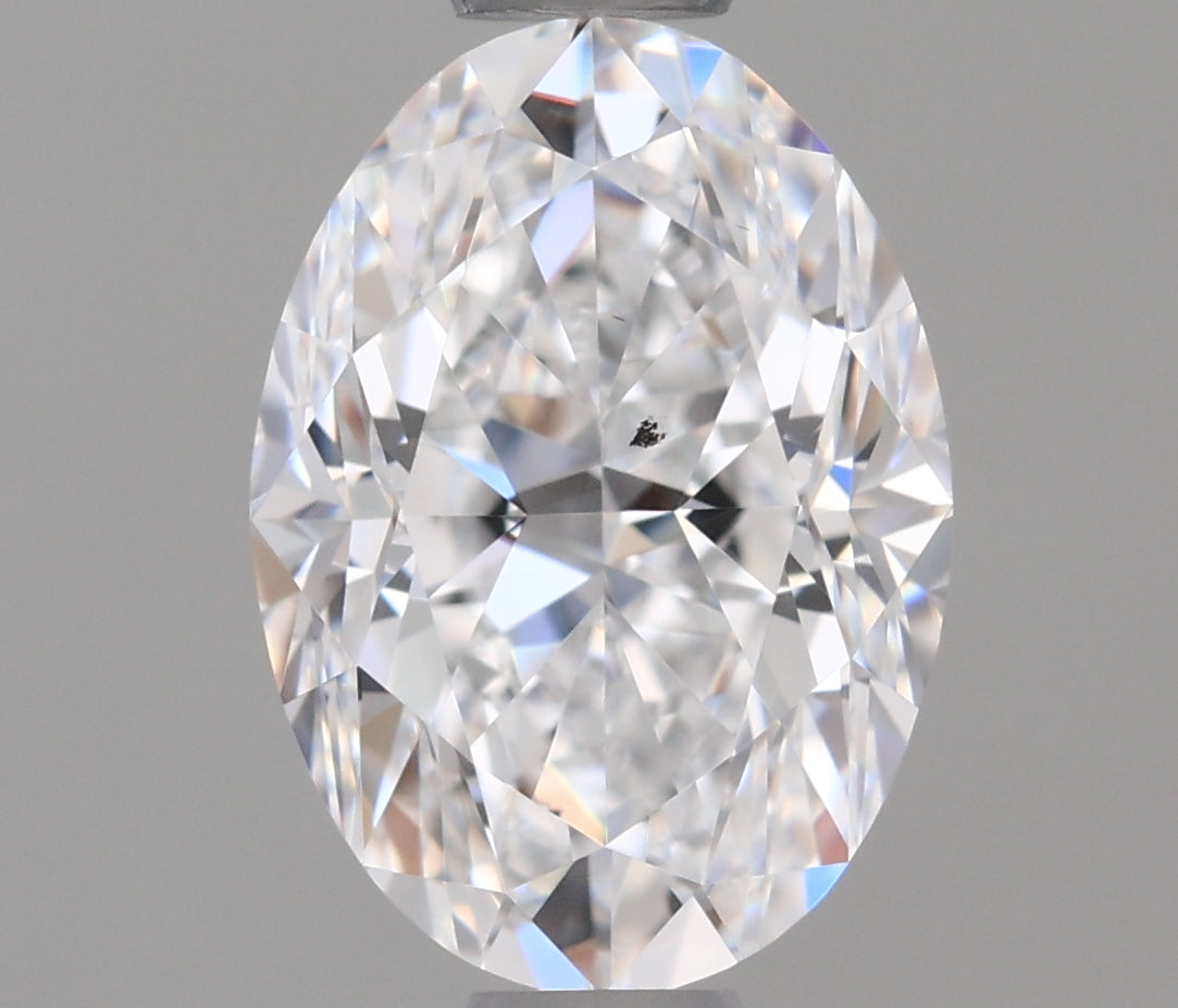 1.00 carat Oval diamond D SI1