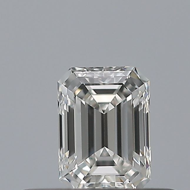 0.24 carat Emerald diamond E VVS1