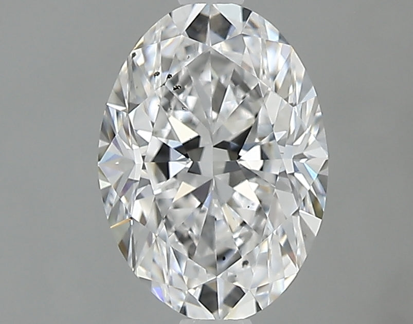 1.00 carat Oval diamond D SI1