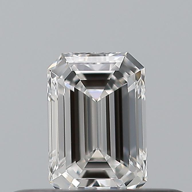 0.25 carat Emerald diamond E VVS2