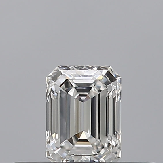 0.25 carat Emerald diamond F VVS1