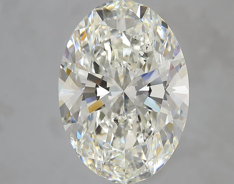 7.01 carat Oval diamond J SI2