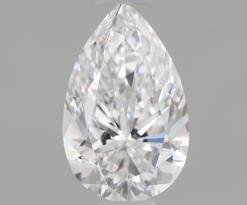0.60 carat Pear diamond D VVS2