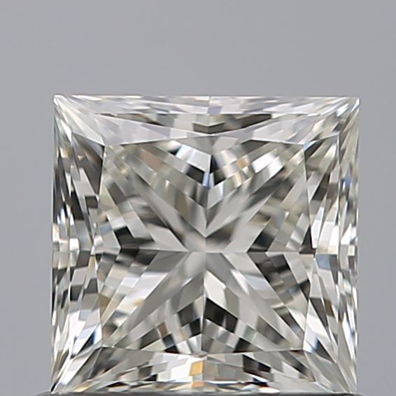 0.81 carat Princess diamond J VVS2