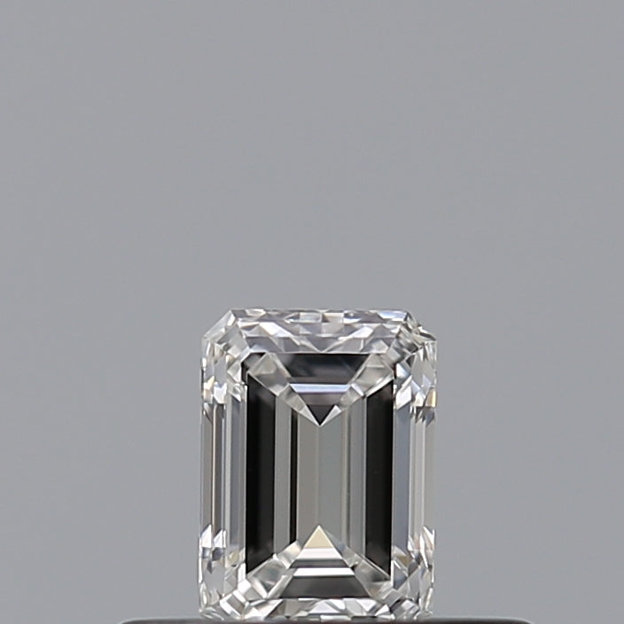 0.26 carat Emerald diamond E VVS1