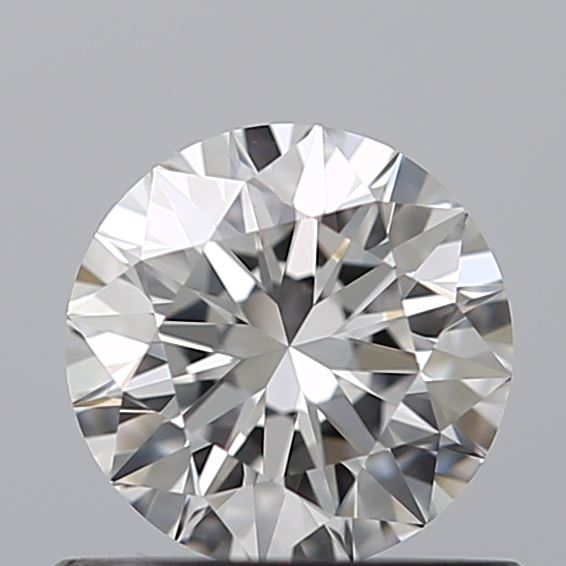 0.53 carat Round diamond E VVS2 Excellent