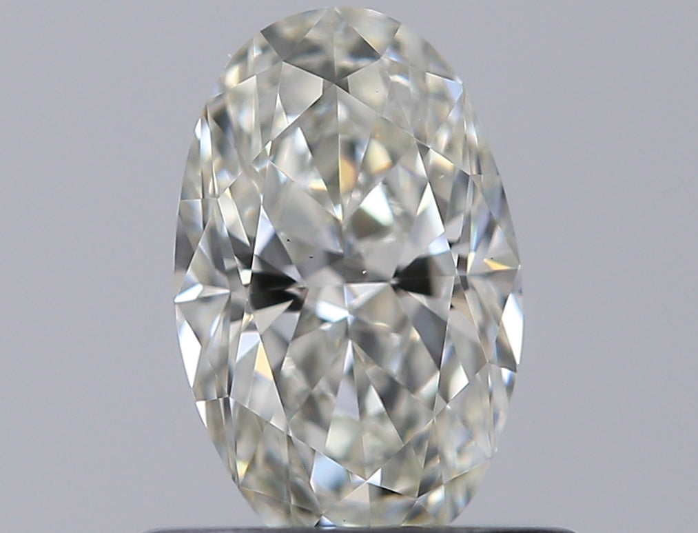 0.53 carat Oval diamond J VVS2