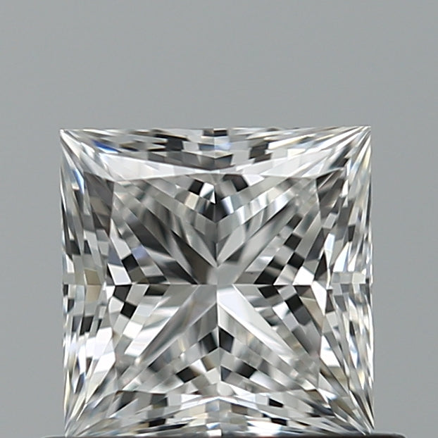 0.80 carat Princess diamond E VS1