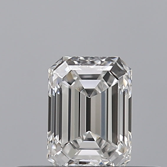 0.31 carat Emerald diamond E VVS1