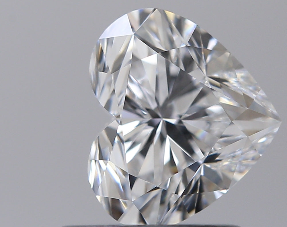 0.91 carat Heart diamond D VVS1