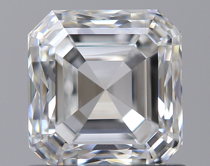 0.93 carat Asscher diamond F VVS2
