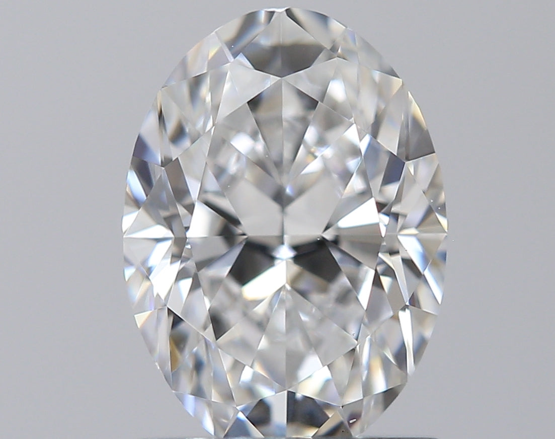 1.00 carat Oval diamond D VS1