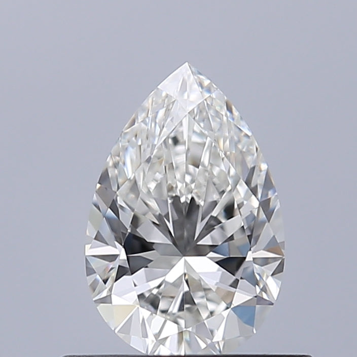 0.50 carat Pear diamond H VVS2