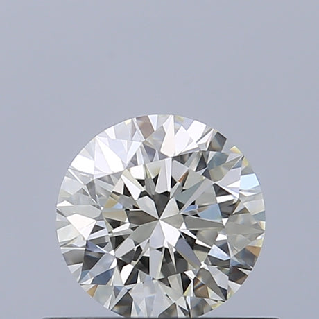 0.52 carat Round diamond J IF Excellent
