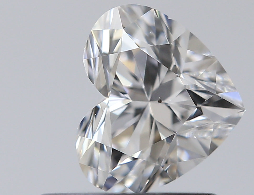 0.62 carat Heart diamond D VS2