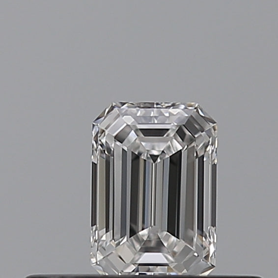 0.26 carat Emerald diamond E VVS1