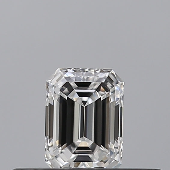 0.23 carat Emerald diamond D VVS2