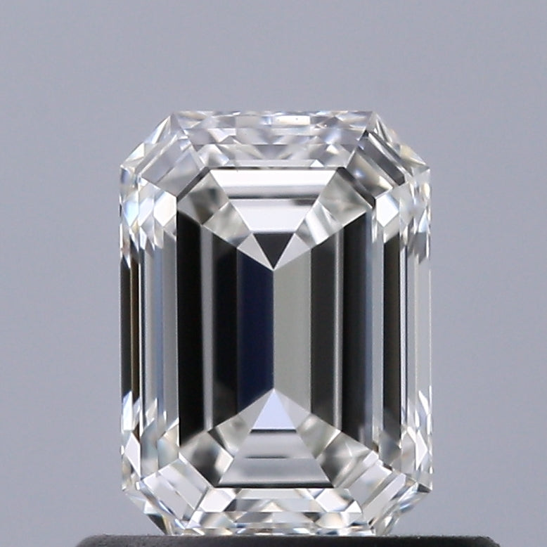 0.70 carat Emerald diamond F IF Excellent