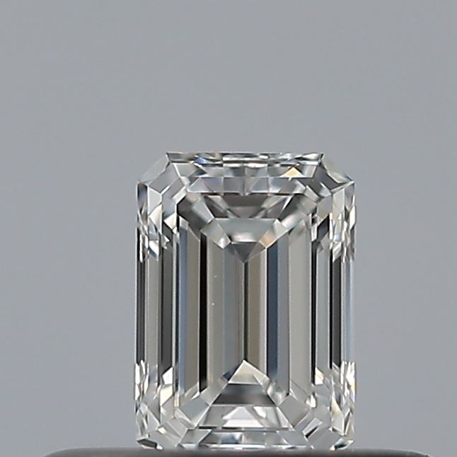0.25 carat Emerald diamond E VVS1