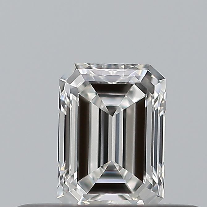 0.24 carat Emerald diamond F VVS2