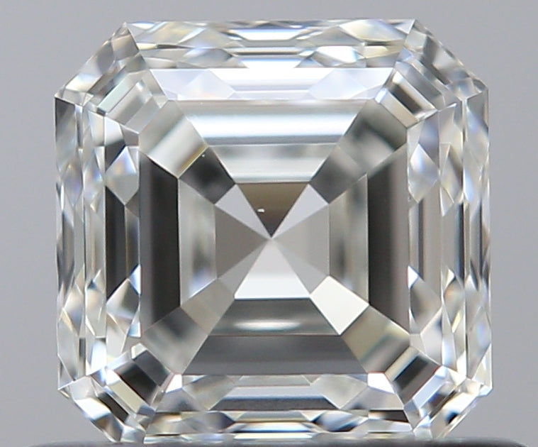 0.62 carat Asscher diamond I VVS2