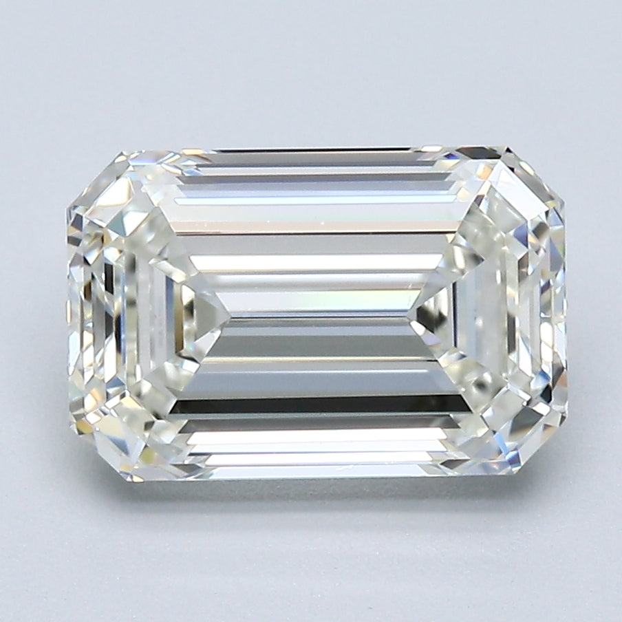 3.02 carat Emerald diamond J  VVS2