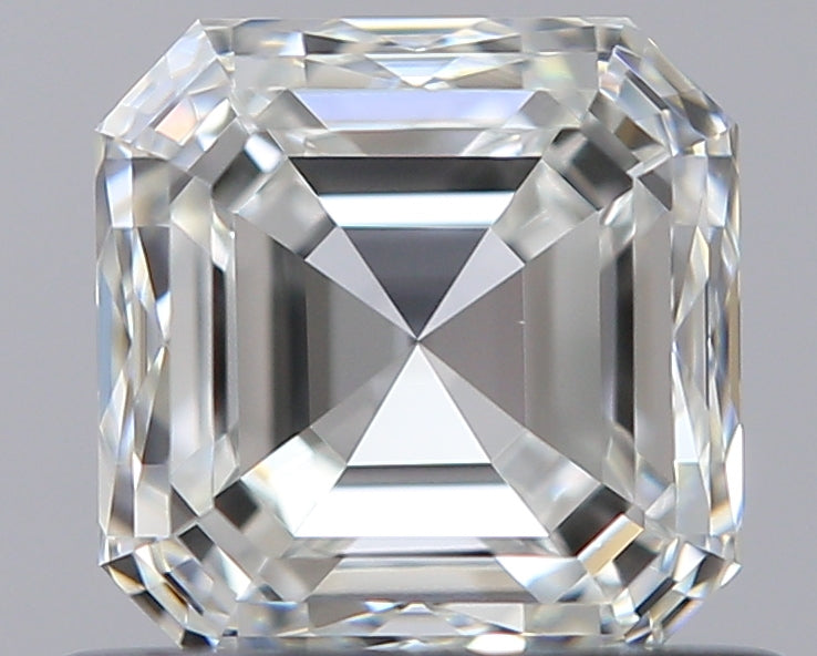 0.72 carat Asscher diamond I VS2