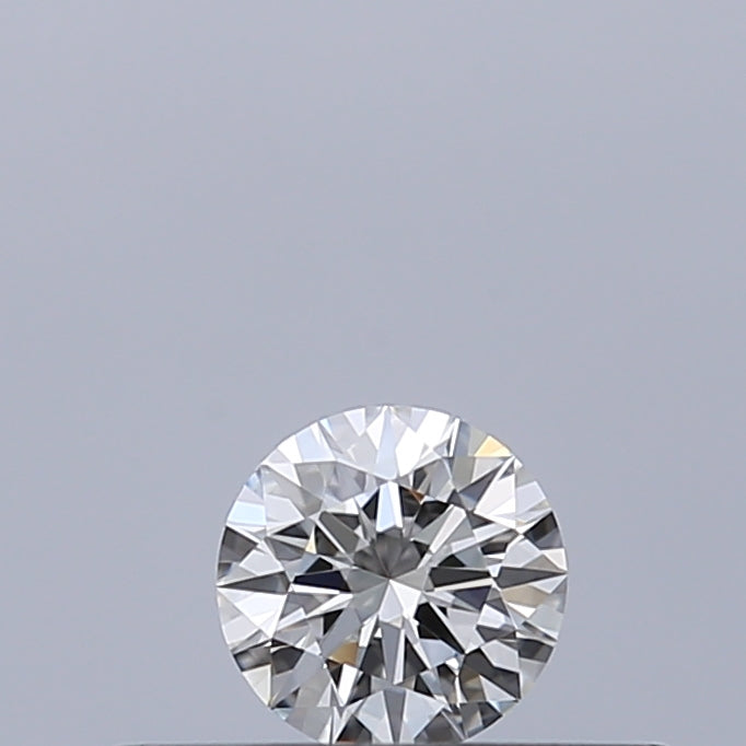 0.18 carat Round diamond E IF Excellent