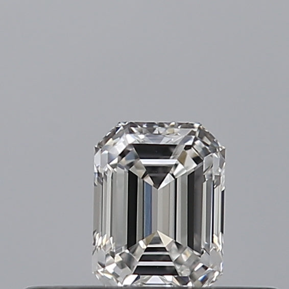 0.23 carat Emerald diamond E VVS2