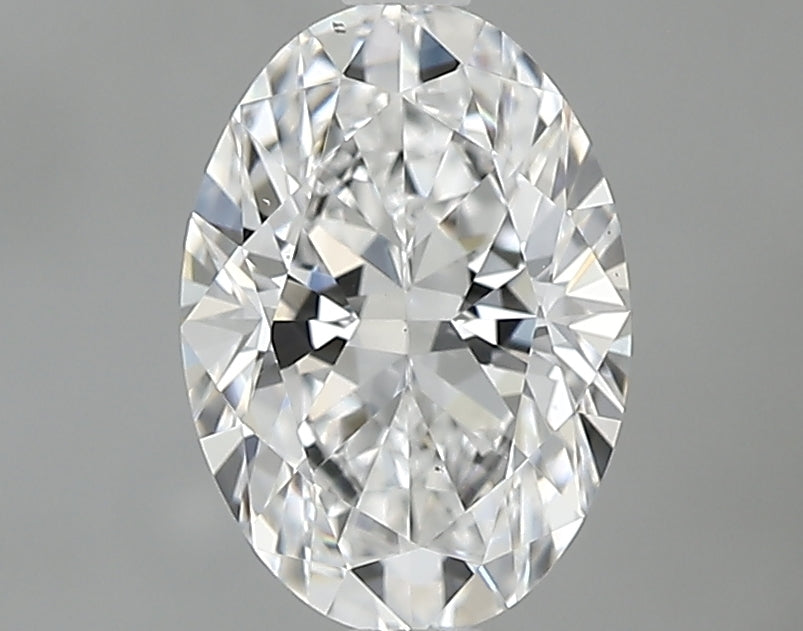 0.90 carat Oval diamond D VS2