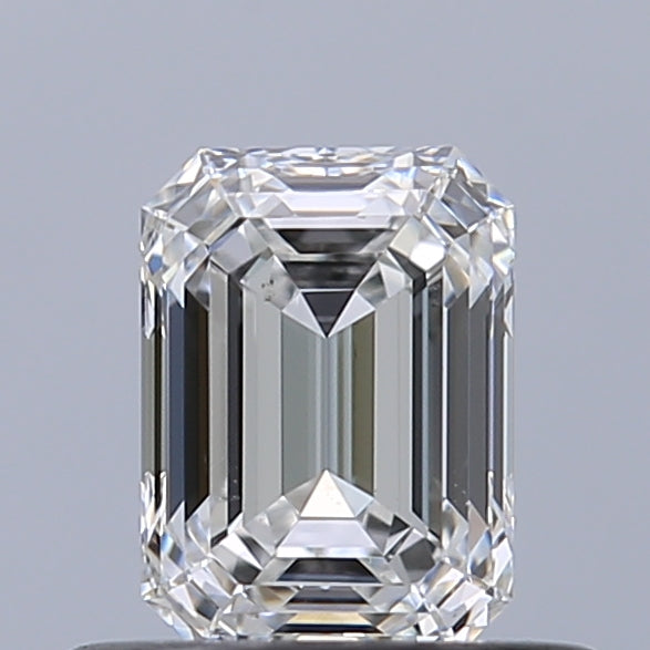 0.50 carat Emerald diamond E VS2
