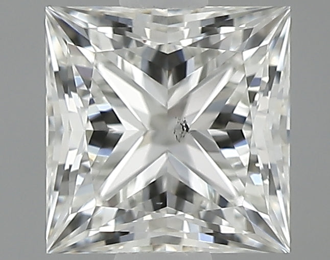 0.64 carat Princess diamond I SI2