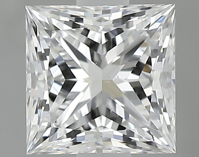 0.81 carat Princess diamond D VS2