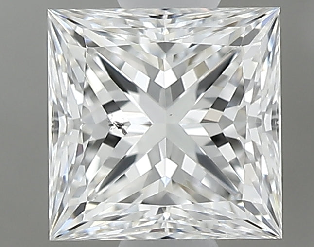 0.64 carat Princess diamond E SI1
