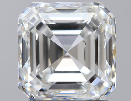 1.67 carat Asscher diamond H SI1