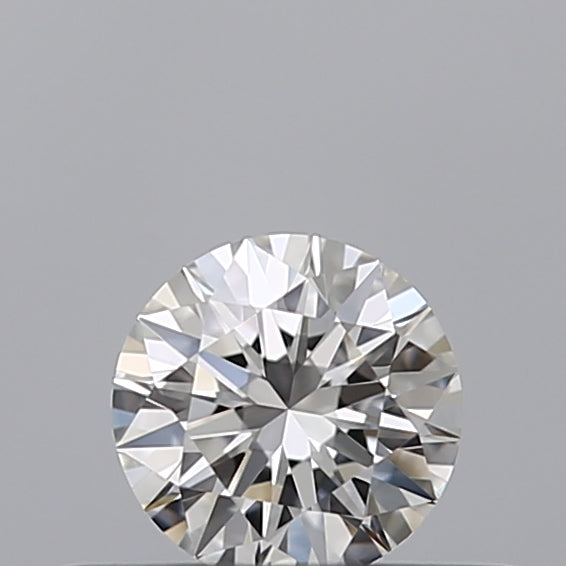 0.25 carat Round diamond E VVS2 Excellent