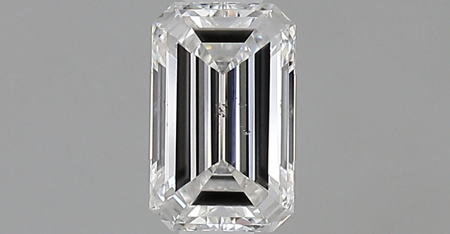 0.53 carat Emerald diamond E SI2