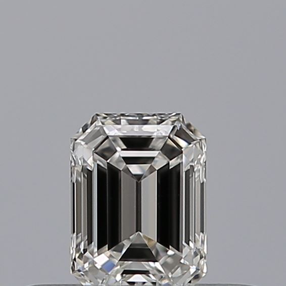 0.23 carat Emerald diamond E VVS1