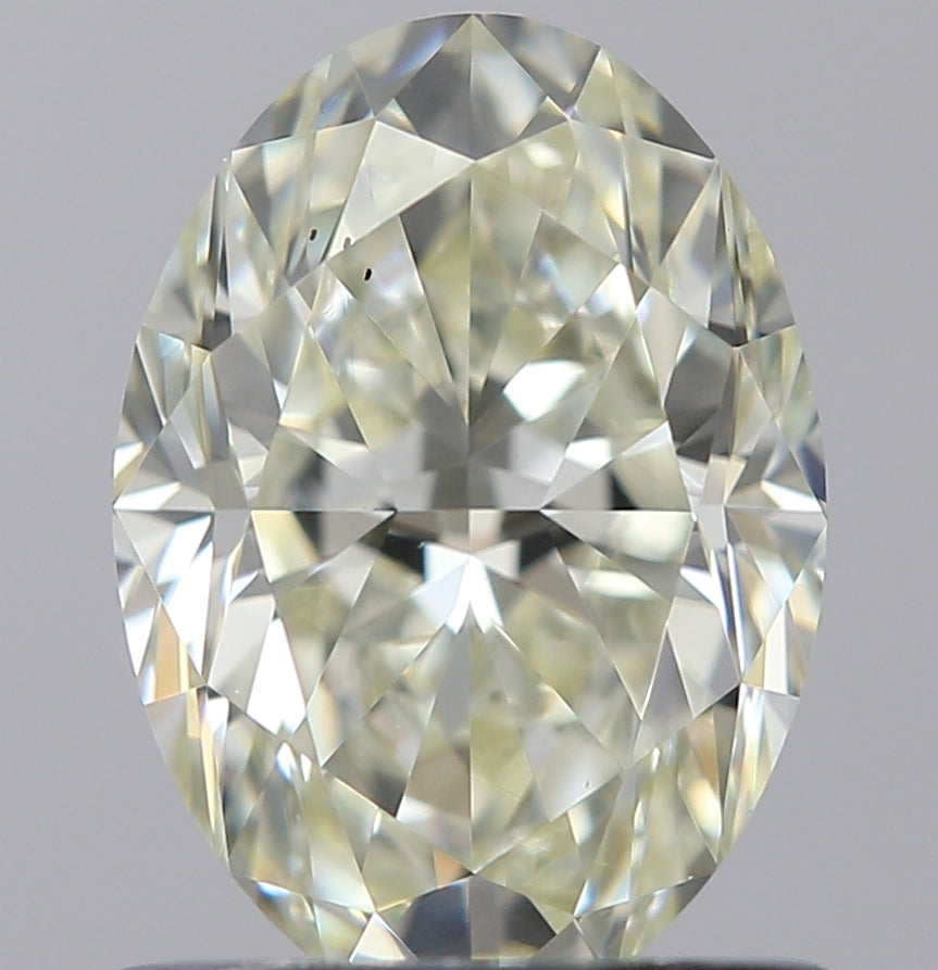 0.91 carat Oval diamond L VS2