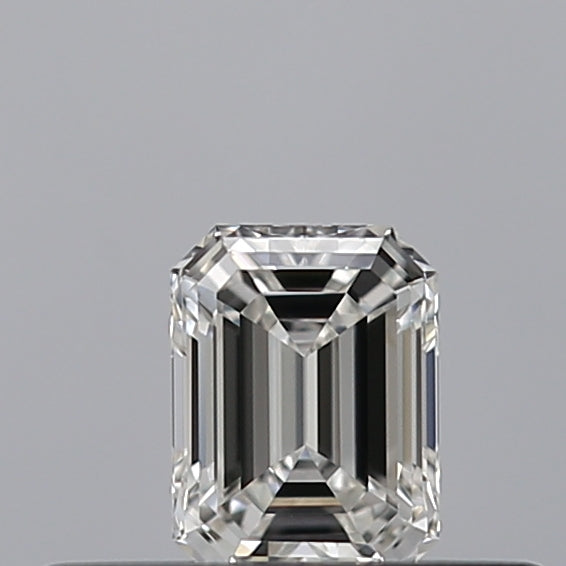 0.24 carat Emerald diamond F VVS2