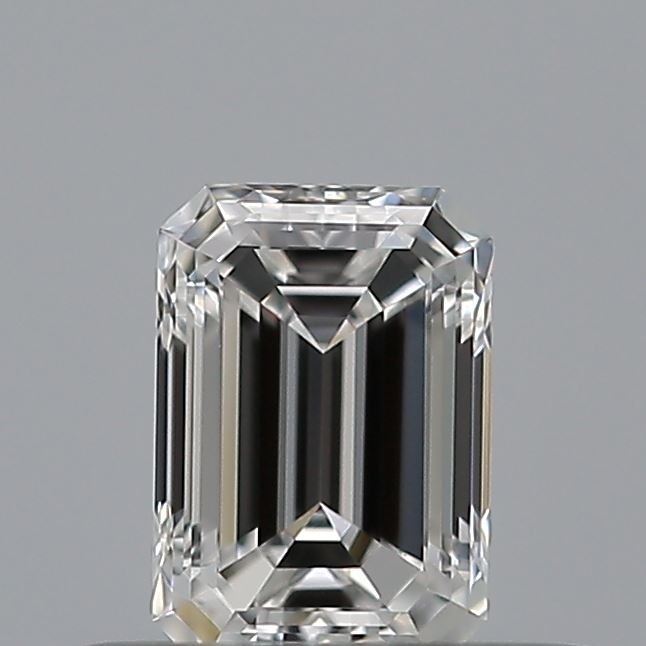0.31 carat Emerald diamond D VVS2