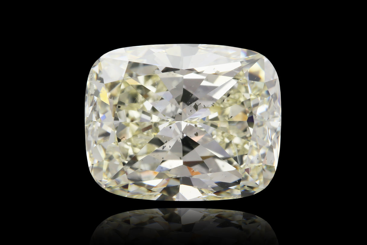 7.48 carat Cushion diamond L  SI2