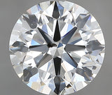 2.90 carat Round diamond G  SI2 Excellent