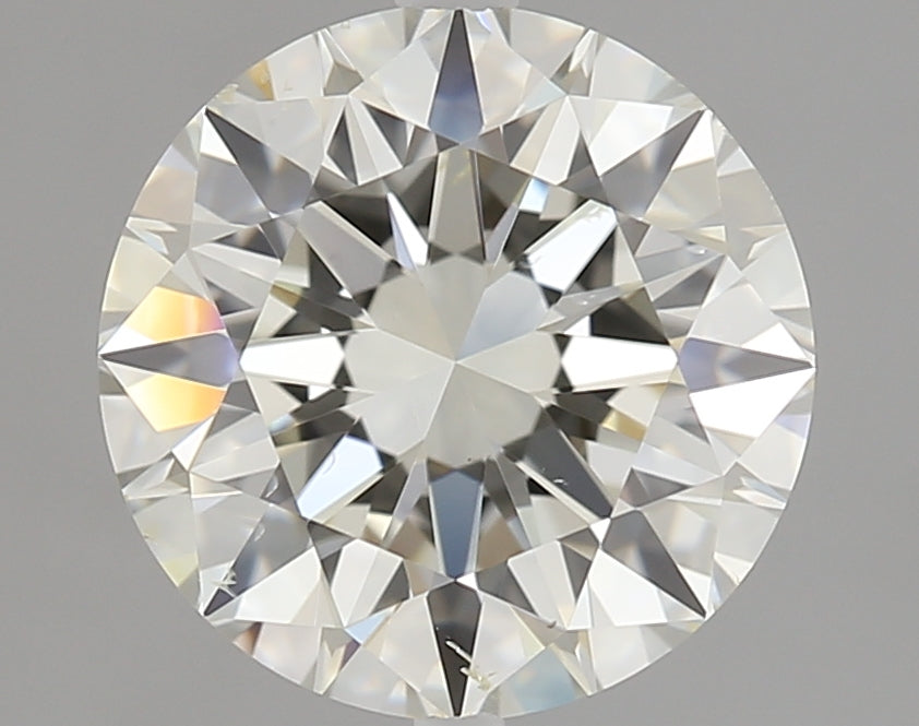 2.01 carat Round diamond K  SI1 Excellent