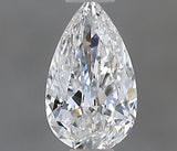 0.3 carat Pear diamond F  VVS1