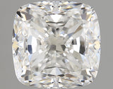 2.5 carat Cushion diamond F  VS2