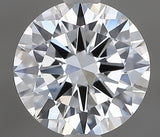 0.54 carat Round diamond F  IF Excellent